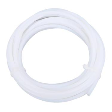 Imagem de Luocute Tubo Direto de Impressora 3D PTFE, 5m de Comprimento 2,5 Mm ID de 4 Mm de Tubulação Extrusora Com Bambu Labu A1, A1 Mini, P1p, P1s, X1c, K1, K1 Impressoras 3D Máximas 3D (Branco)