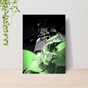 Imagem de Quadro Black Clover Anime A4  Placa MDF 14 - Lomi Art