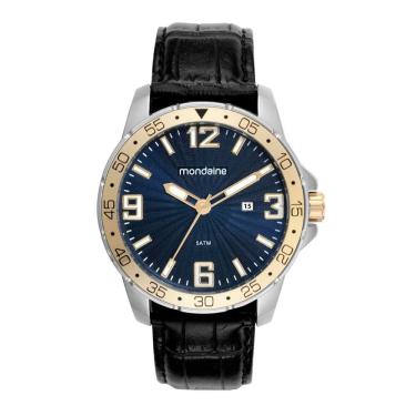 Imagem de Relogio Mondaine Masculino Ref: 99829g0mvnh1 Casual Bicolor