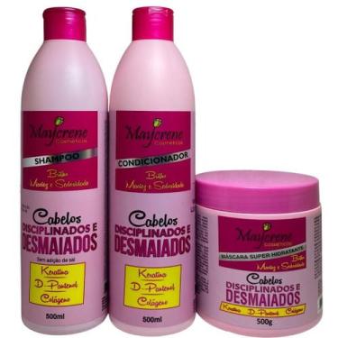 Imagem de Kit tratamento capilar 500 ml Disciplinados e desmaiados Sahampoo, con