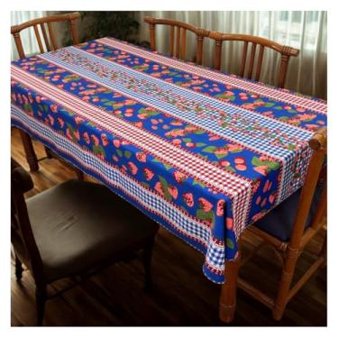 Imagem de Toalha para Mesa 6 Lugares 2,00 x 1,40cm Tecido Oxford Retangular Fácil de Limpar(Modelo - 7)