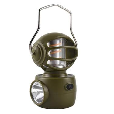 Imagem de Lampião, Lampião Led para Acampamento Impermeável Multifuncional Usb, Elegante e Esteticamente AgradáVel(Verde)