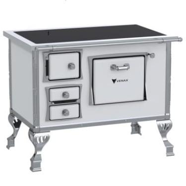 Imagem de Fogão a Lenha GII N 2 Premium Branco Saida Direita