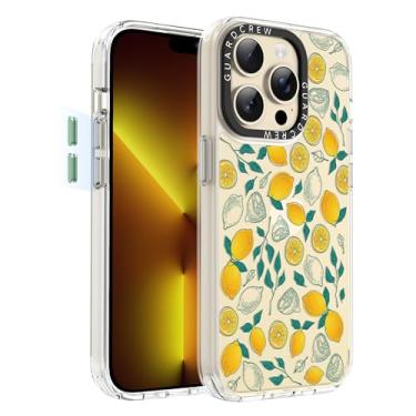 Imagem de GuardCrew Capa para iPhone 13 Pro, [proteção contra quedas de grau militar de 3,8 m à prova de colisão] [antiamarelamento e antidescasca] capa de telefone fina à prova de choque transparente de TPU