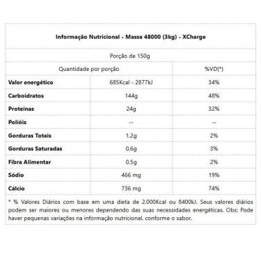 Imagem de Massa 48000 (1,4kg) - Sabor: Beijinho De Coconut