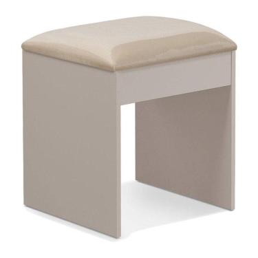 Imagem de Banqueta Maia Com Almofada Para Penteadeira Mani - Luapa