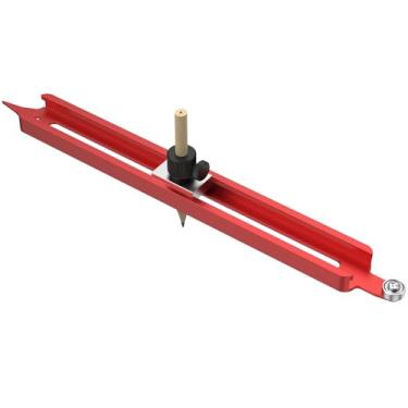 Imagem de Régua de escrita de perfil com lápis ferramenta de escriba precisa ferramenta multifuncional medidor de perfil ajustável forma irregular régua de medição duplicador de liga de alumínio para medição