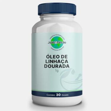 Imagem de Óleo de Linhaça Dourada 1g - 60 Cápsulas