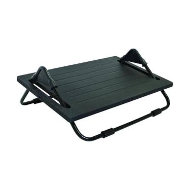 Imagem de Apoio Ergonomico De Pe Em Mdf Preto Cp10870 Multidivisao