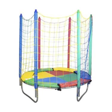 Imagem de Cama Elástica 1,50m Chicoplay Colorida Nacional