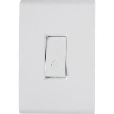 Imagem de Conjunto 4" X 2" de 1 Pulsador Campainha 10a 250v - Tramontina