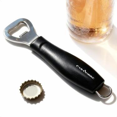 Imagem de Abridor De Garrafa Aço Inox Profissional Reforçado Cerveja Bar Cozinha