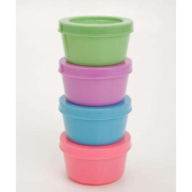 Imagem de Kit 4 Potes Organizadores Básicos Marisa-04872, UN, Verde e Roxo