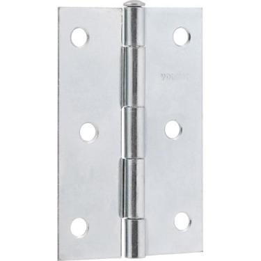 Imagem de Dobradiça p/ Porta 1.1/2" em Ferro Zincado c/ 24 pç Vonder