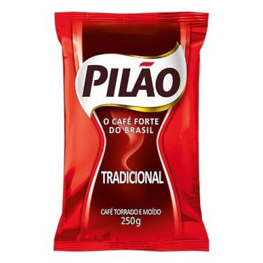 Imagem de Café Torrado e Moído Tradicional Almofada 250G Pilão