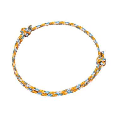 Imagem de Pulseira Unissex Ajustável De Corda Trançada 4 Estilos Étnicos Minimal