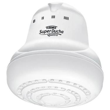 Imagem de Ducha Elétrica Fame Super Branco 220V 4 Temperaturas Sem Braço - Model