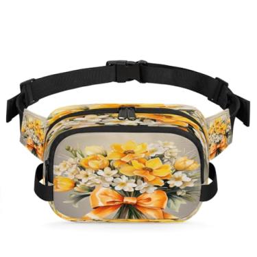 Imagem de Pochete de arte gradiente de leopardo para mulheres e homens com alça ajustável, bolsa transversal, bolsa de peito, bolsas de bumbum, bolsa de estilingue, Cor 8