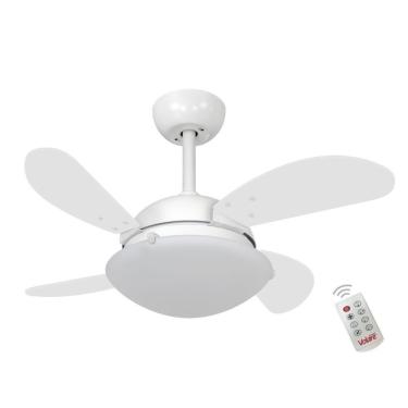 Imagem de Ventilador Volare Fly Mini Branco 220v E Controle Remoto
