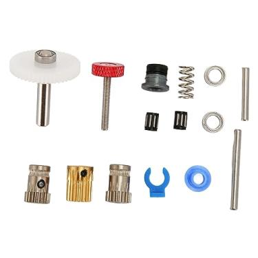 Imagem de LiebeWH Acessórios para Impressora 3D Kit de Engrenagem Dupla Extrusora, Liga de Aço, Alta Resistência, para 0.1 2.4, Fácil Instalação, Conjunto Completo de 15 Peças