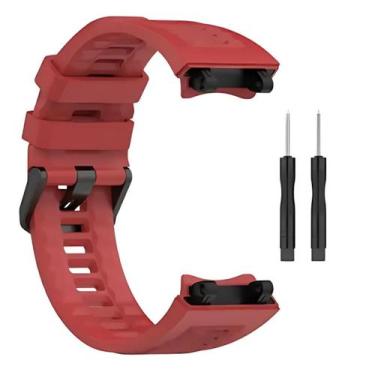 Imagem de Pulseira Compatível Relógio T-Rex 3 A2323 - Genérica, Vermelha