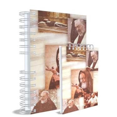 Imagem de Agenda Católica 2026 + Bloco de Anotações, Padre Pio, Rosa, Capa 9