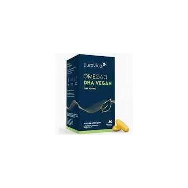 Imagem de Omega 3 DHA Vegan - (60 caps) - Puravida