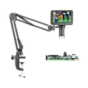 Imagem de Microscópio Digital Flex Ultra-Preciso 1000X Para Reparação De Moedas 