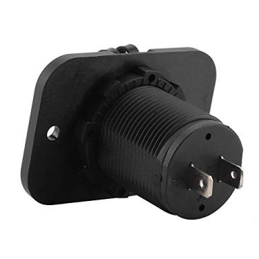 Imagem de Ymiko Adaptador de Tomada para Carregador de Carro USB Duplo 12V Com Saída de Energia Divisor de Isqueiro