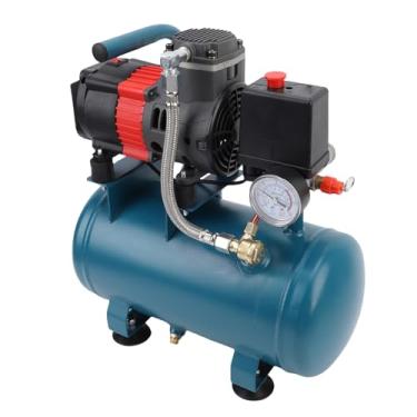 Imagem de Garosa Compressor de Ar Portátil Sem Fio Alimentado por Bateria 6L 8Bar Compressor de Ar Elétrico Sem óleo para Inflação de Pneus Ferramentas de Pintura Oficina Garagem Automotiva