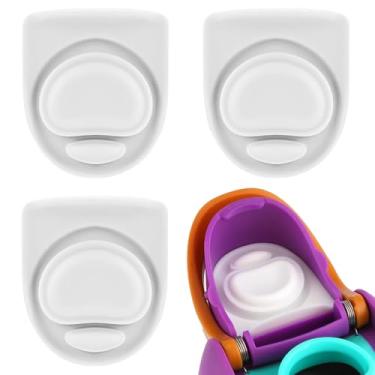 Imagem de Círculo de vedação de garrafa de água e tampa de substituição, 3 conjuntos de peças de tampa de silicone para Owala Free Sip 538 g 680 g 947 g 1,134 g, tampão de boca à prova de vazamento, acessórios