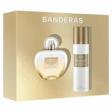 Imagem de Coffret Banderas Her Golden Secret Kit - Perfume Feminino + Desodorante Spray Kit-Feminino