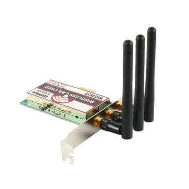 Imagem de Jectse Placa WiFi de Banda Dupla, Adaptador de Rede Sem Fio PCIE 2.4G 5G para PC, Com Suporte para Placa-mãe Anti-queima e Função de Proteção (Como mostrado)