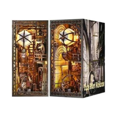 Imagem de Kit De Mini Livraria DIY Para Crianças, Modelo De Estante De Livros De