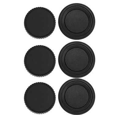 Imagem de GLOGLOW Lente e Acessórios para Câmera de Montagem MD, Material Plástico, Preto, 6 Peças, Proteção contra Poeira, Kit de Capa de Lente Portátil para Nan