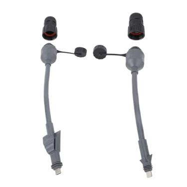 Imagem de FTVOGUE Cabo Acoplador Adaptador Retangular SPX para RJ45 Ethernet IP68 à Prova de água 22AWG para Roteador Plano de Alto Desempenho Conexão Interna e Externa