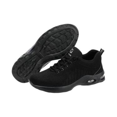 Imagem de Calçados De Segurança Respiráveis Com Biqueira De Aço E Amortecimento 