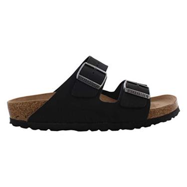 Imagem de Birkenstock Sandália unissex adulta Arizona macia com palmilha, Todo preto/preto, 10 Women/8 Men