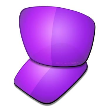 Imagem de SAUCER Lentes de reposição premium para óculos de sol Oakley Cables OO9129 High Defense - Violeta roxo polarizado