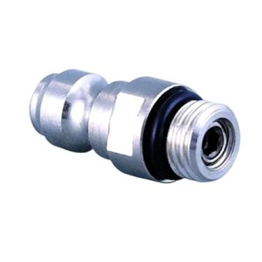 Imagem de Válvula de retenção M8 One Way Foster 8 mm Quick Couple Cilindro de Gás Recarga Acessórios de Enchimento para Compressor de Bola Macia de Pintura a Ar (1 peça)