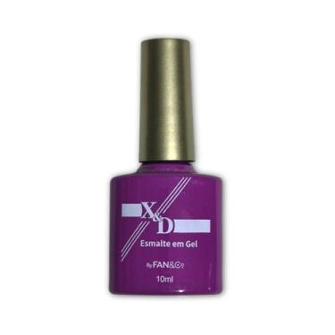 Imagem de Esmalte Gel Rosa Magenta Xd 10ml Cor Intensa Para Unhas Rosa Magenta