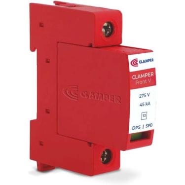 Imagem de Protetor Surto Dps Clamper Anti Raio 275v 45ka Mini Front