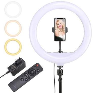 Imagem de Ring Light 14 Polegadas Profissional Tripé - Ring Fill