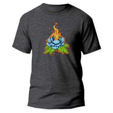 Imagem de Camiseta Basica Algodão Premium Estampa Digital Lily Lotus - Pavesi, G