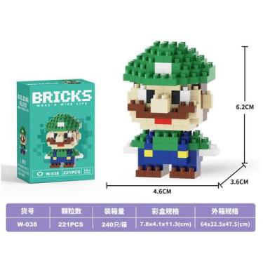 Imagem de Compatível Com Estatuetas De Desenhos Animados , Blocos De Construção 