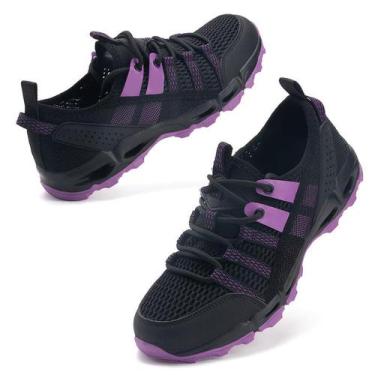 Imagem de Sapatos aquáticos ziitop para mulheres, caminhadas ao ar livre, secage