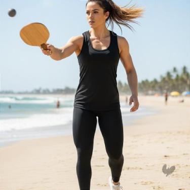 Imagem de Camiseta Regata Feminina Básica Fitness - Diversas Cores e Modelos - A