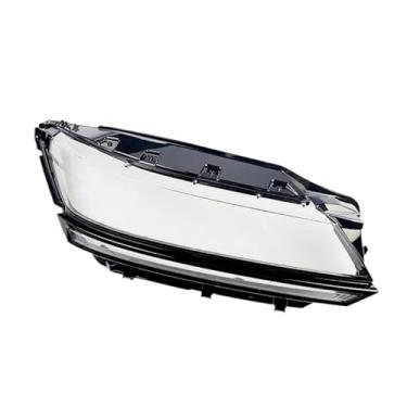 Imagem de Capa de lente do farol compatível com vw passat 2016 2017 2018, capa transparente para farol dianteiro, abajur, substituição de lente(Medium Right)