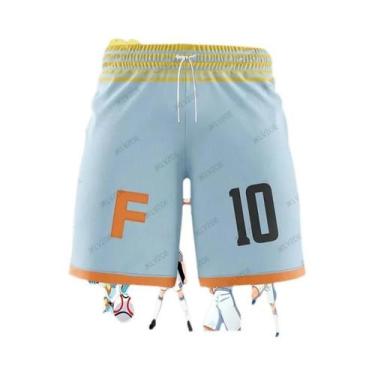 Imagem de Calções De Futebol Olive Benji Para Praia, Fitness E Esportes, Para Cr