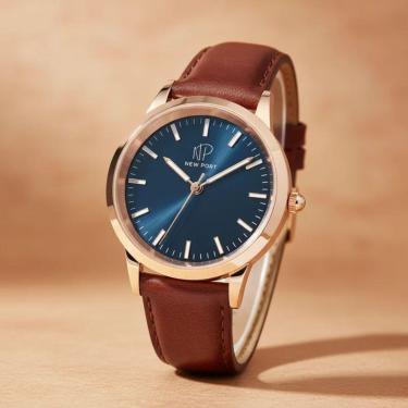 Imagem de Relógio Magnus Casual Rosê 40mm New Port-Masculino